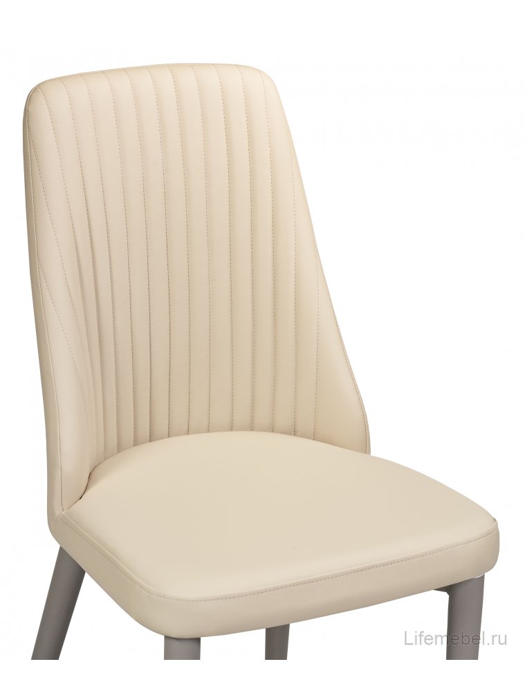 Стул на металлокаркасе Фена R латте / капучино