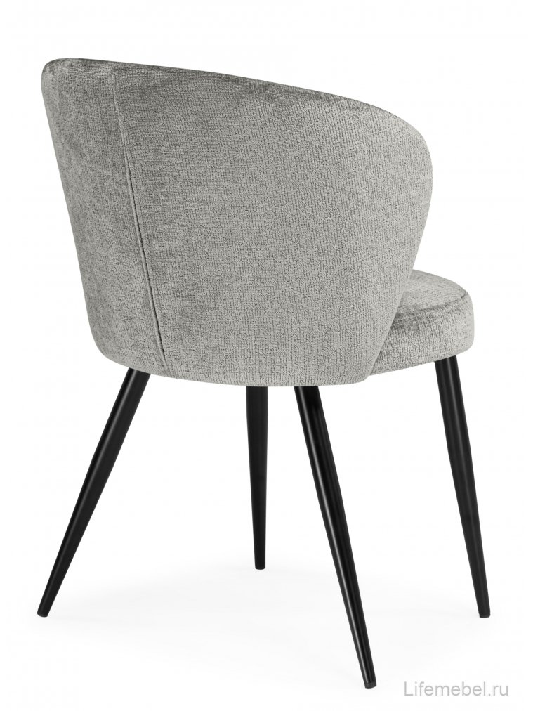 Комплект стульев 2 шт "Стул на металлокаркасе Gref gray / black"