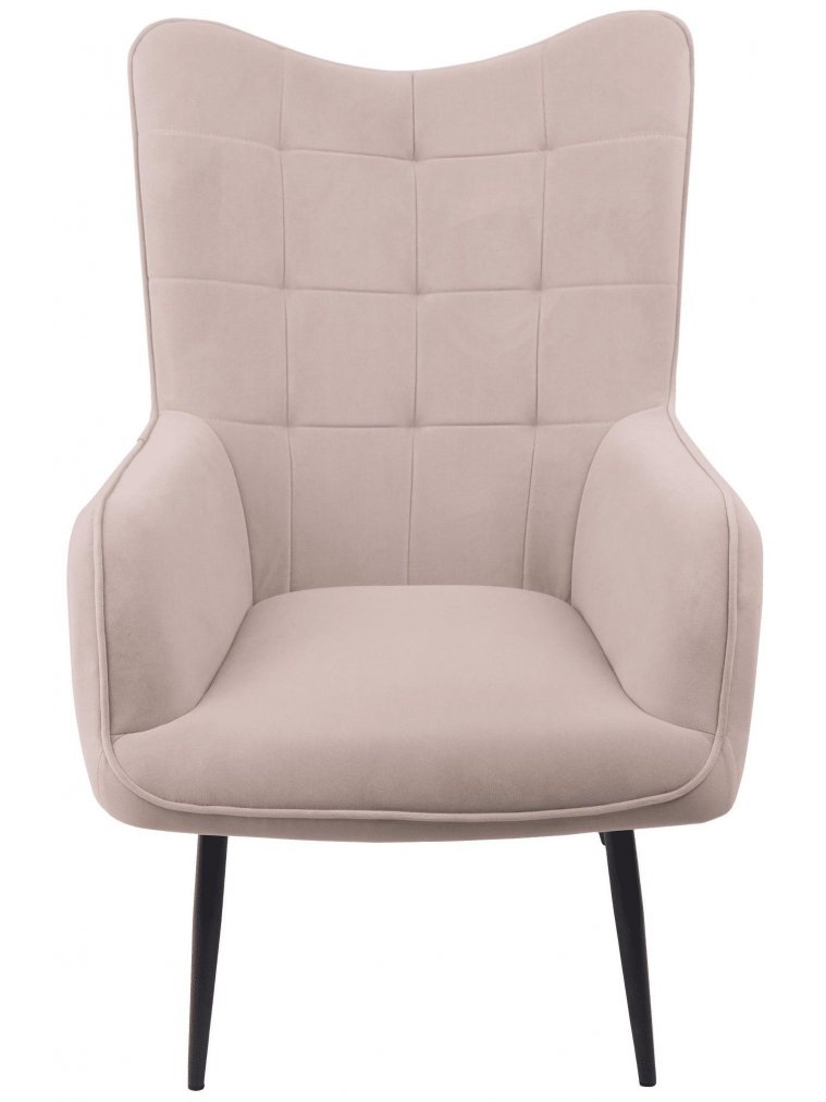 Кресло Bogema велюр бежевый