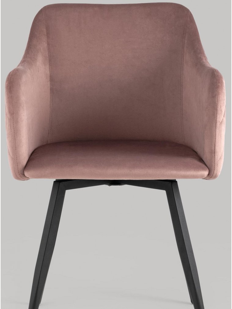 Кресло Эльмовит крутящееся пыльно-розовое