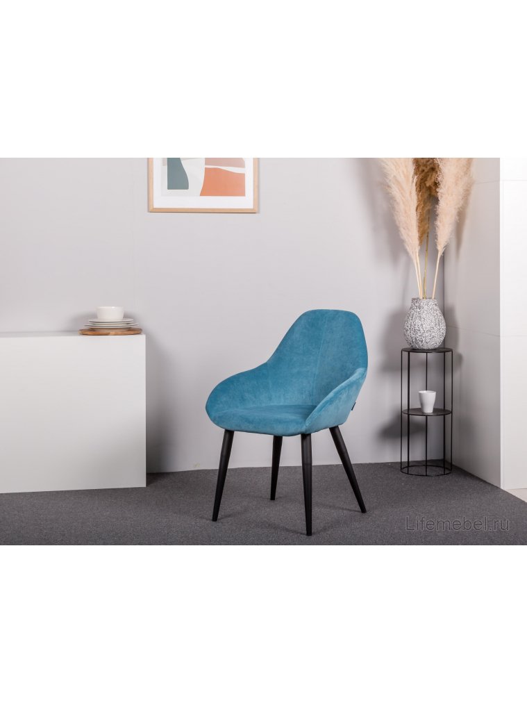 Кресло Kent блю / чёрное