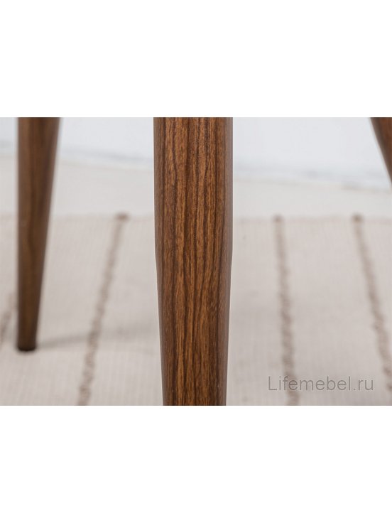 Кресло Kent изумрудный / тёмный орех