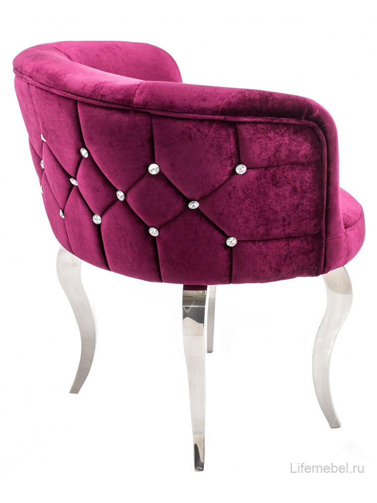 Кресло Kvinn розовое