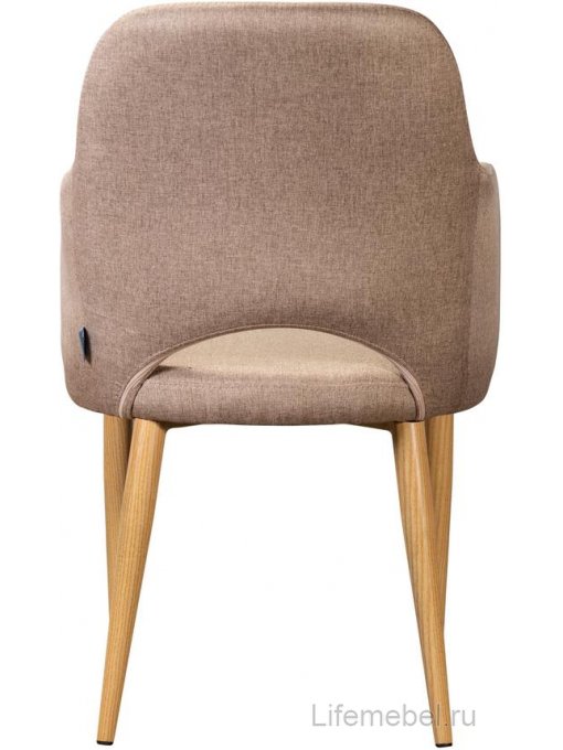 Кресло Ledger сканди браун / натур