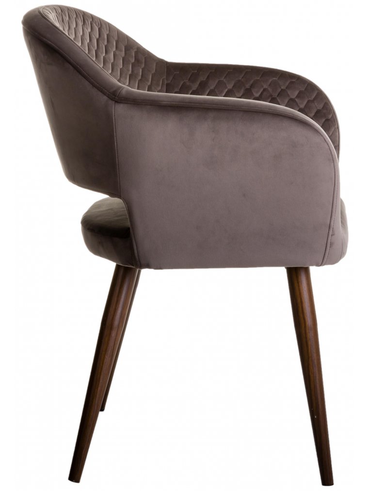 Кресло Oscar карб / тёмный орех