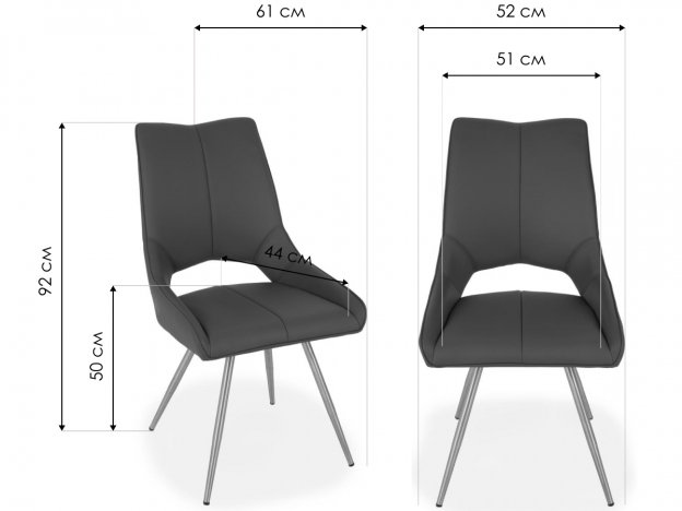 Кресло SH-10 grey 199-33 / brown17170