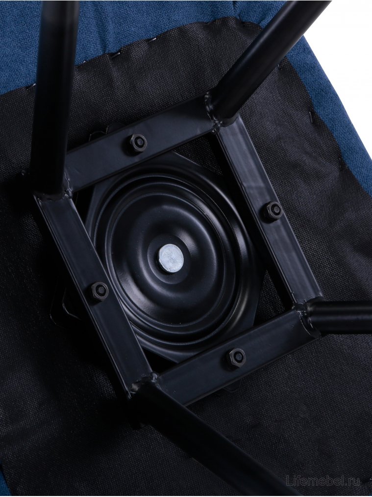 Кресло Санда шенилл синий