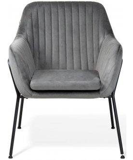 Стул-кресло Sheffilton SHT-AMS2-1 угольно-серый / черный муар