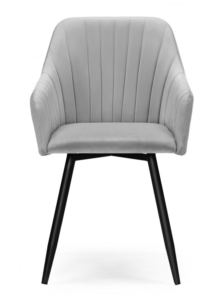 Кресло Слэм крутящееся светло-серый / черный