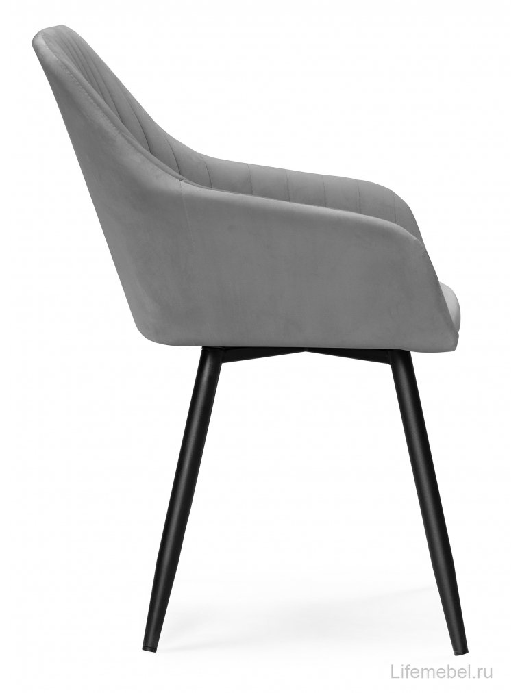 Кресло Слэм крутящееся темно-серое / черное