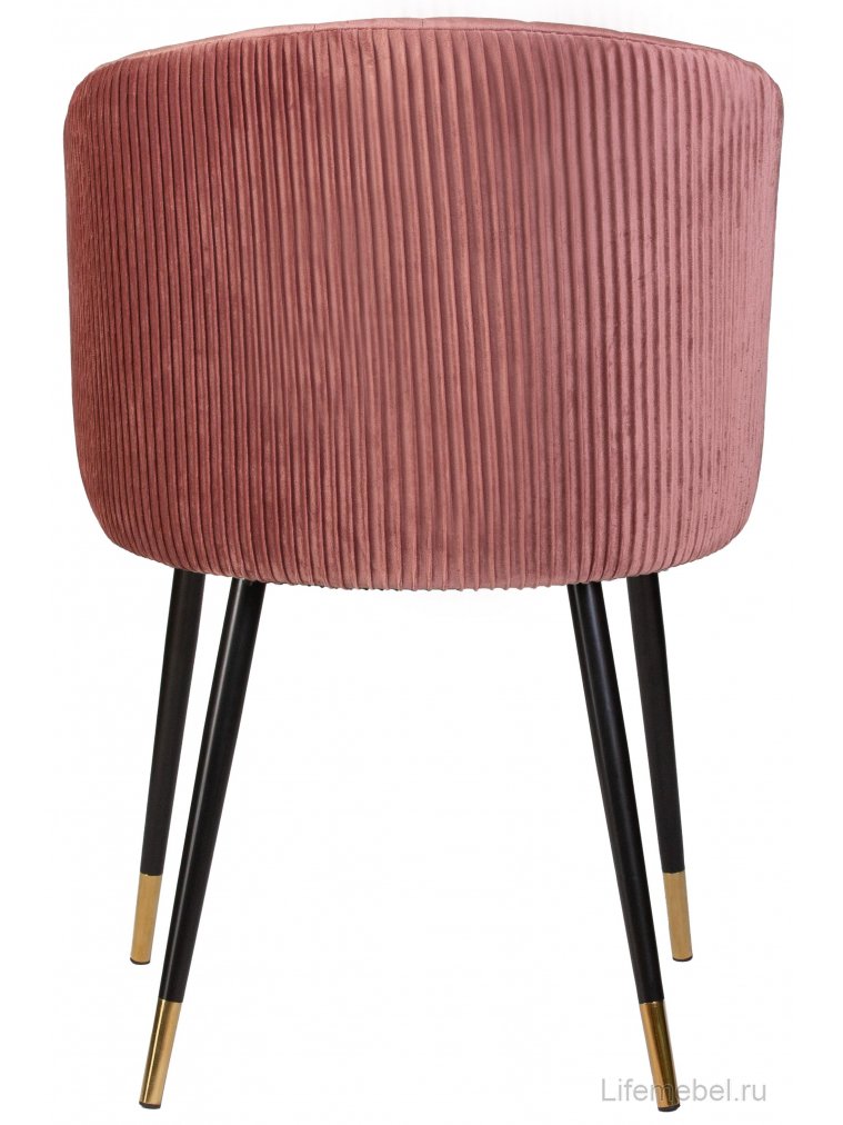 Кресло Mary бронзово-розовое