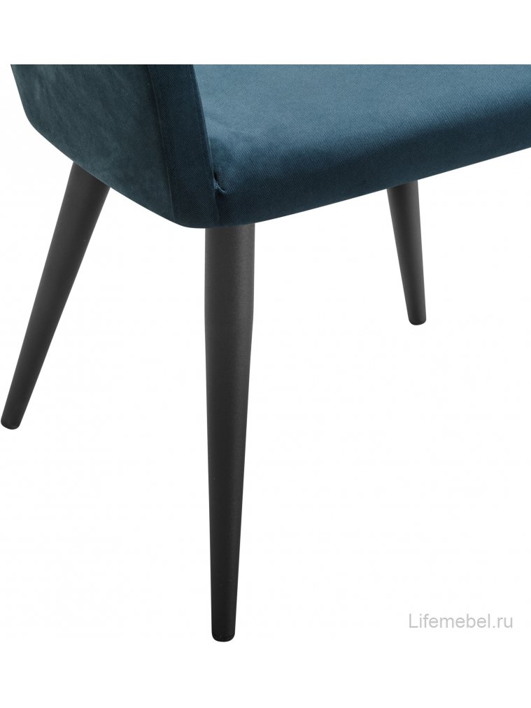 Кресло Oscar Diag blue / черный
