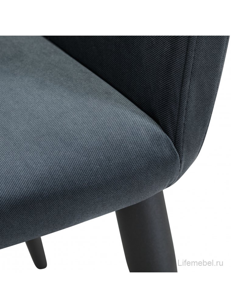 Кресло Oscar Diag grey / черный