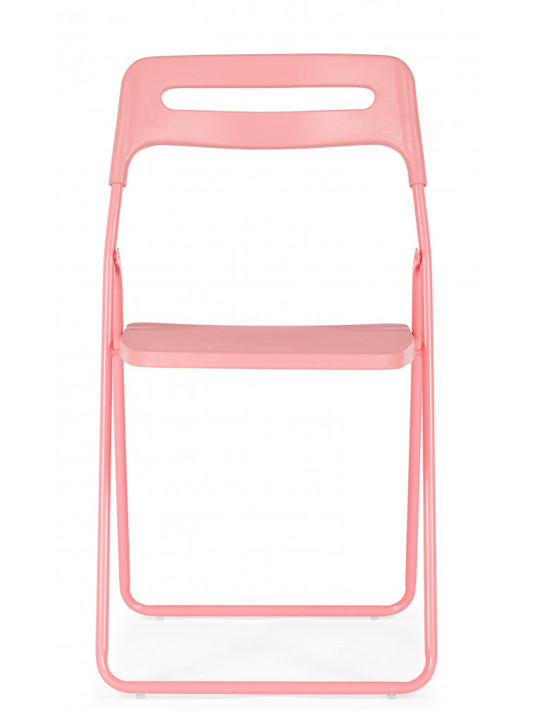 Пластиковый стул Fold складной pink - Уцененный экземпляр