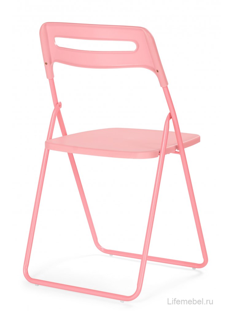 Пластиковый стул Fold складной pink - Уцененный экземпляр