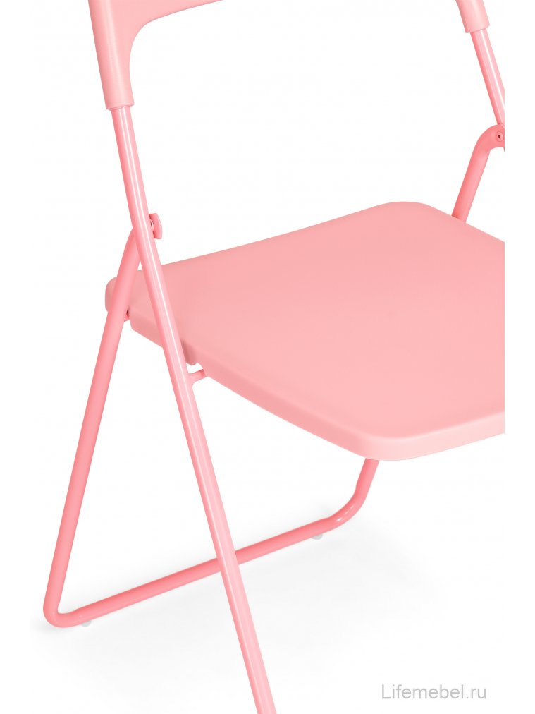 Пластиковый стул Fold складной pink - Уцененный экземпляр