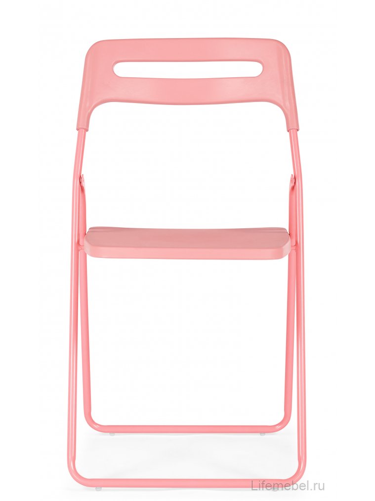Пластиковый стул Fold складной pink
