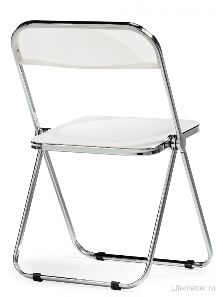 Пластиковый стул Fold складной white