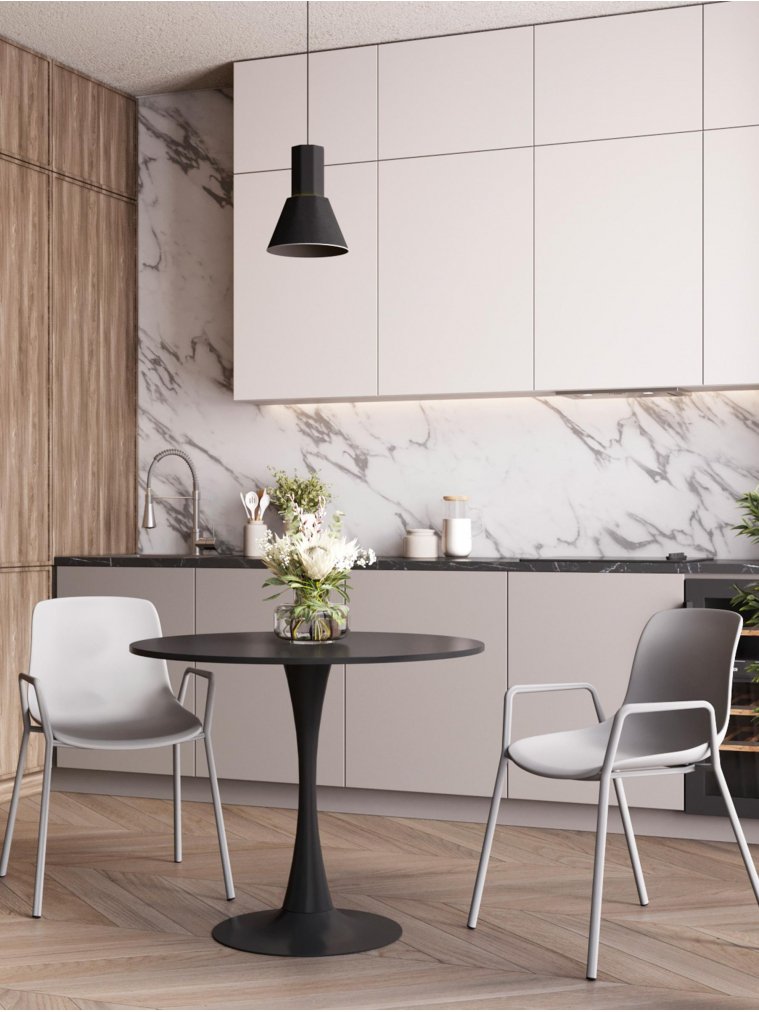 Стул на металлокаркасе Кайлиа серый