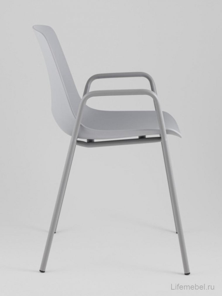 Стул на металлокаркасе Кайлиа серый