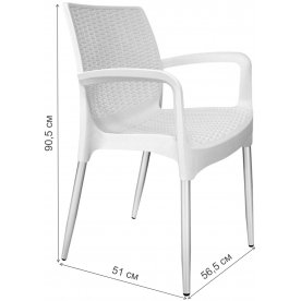 Пластиковый стул SHT-S68/S424-С