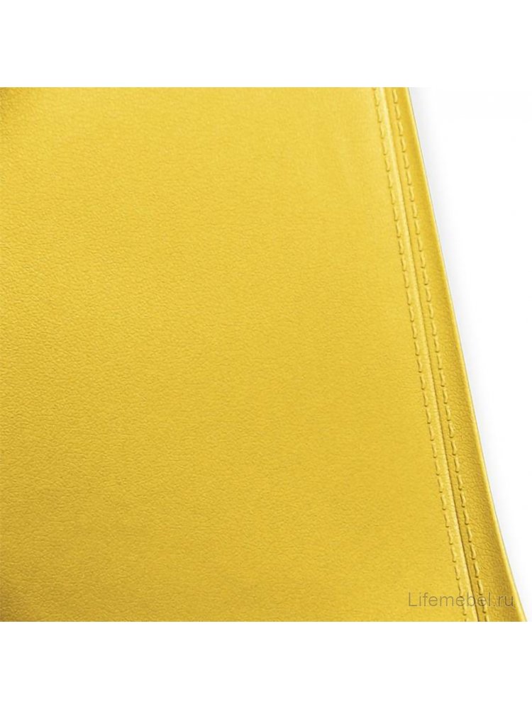 Пластиковый стул SHT-S75-1 желтый1 / хром лак