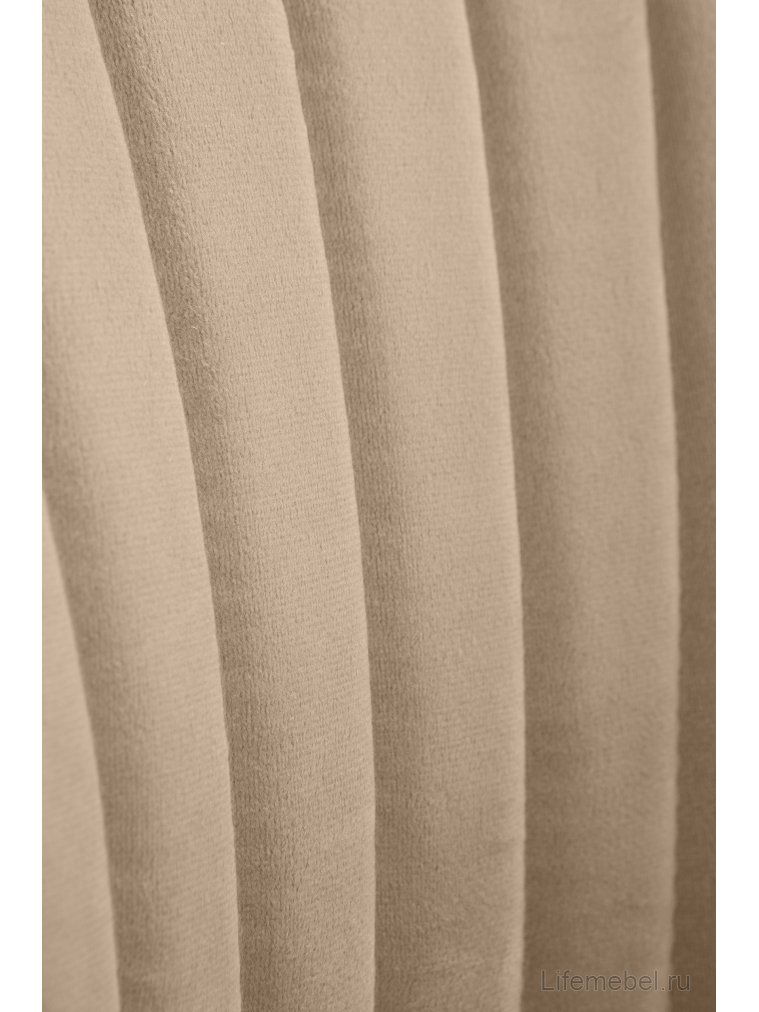 Стул на металлокаркасе Сандвикен бежевый (velutto 05) / белый