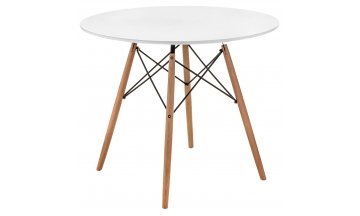 Деревянный стол Table 90 white / wood