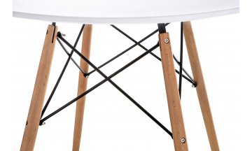 Деревянный стол Table 90 white / wood