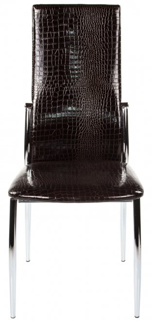 Стул 2368 dark brown crocodile