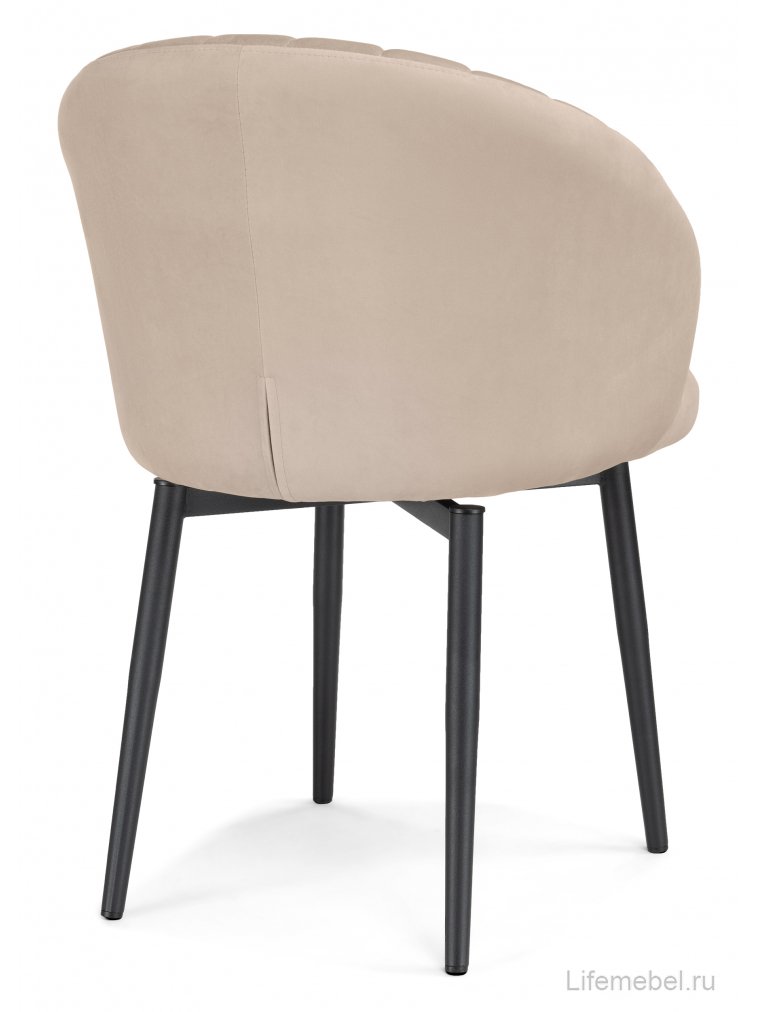 Стул на металлокаркасе Бэнбу крутящийся MR-26 / черный