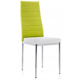 Стул DC2-001 зеленый / белый