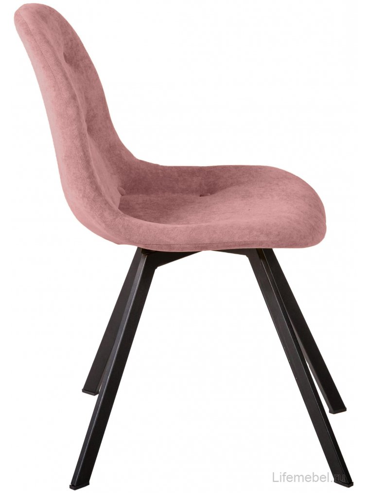 Стул на металлокаркасе Eames cacao milk / loft