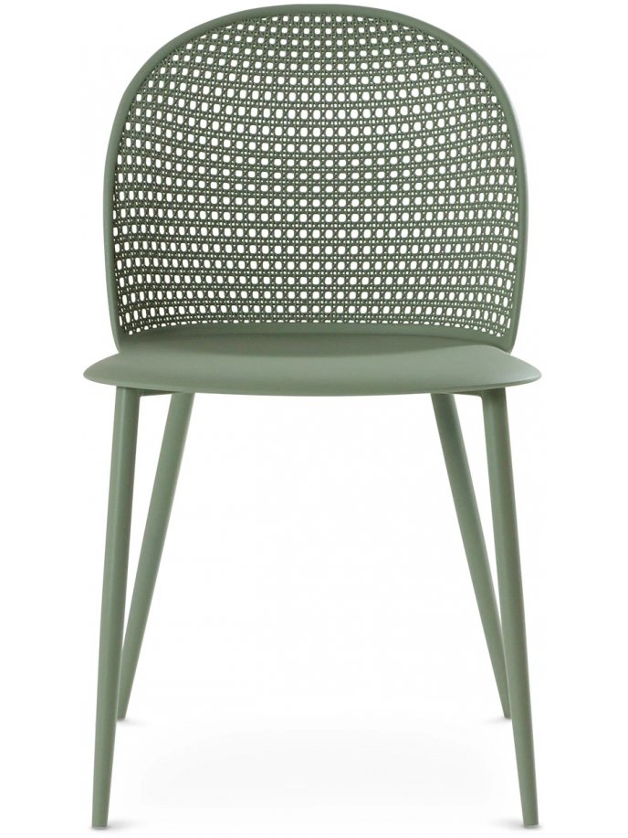 Стул на металлокаркасе Ergy зеленый