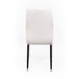 Стул F668 серый / белый