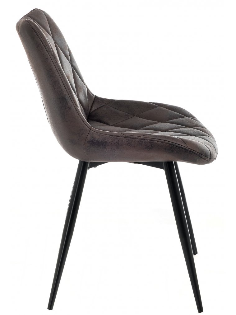 Стул Fox black / dark brown