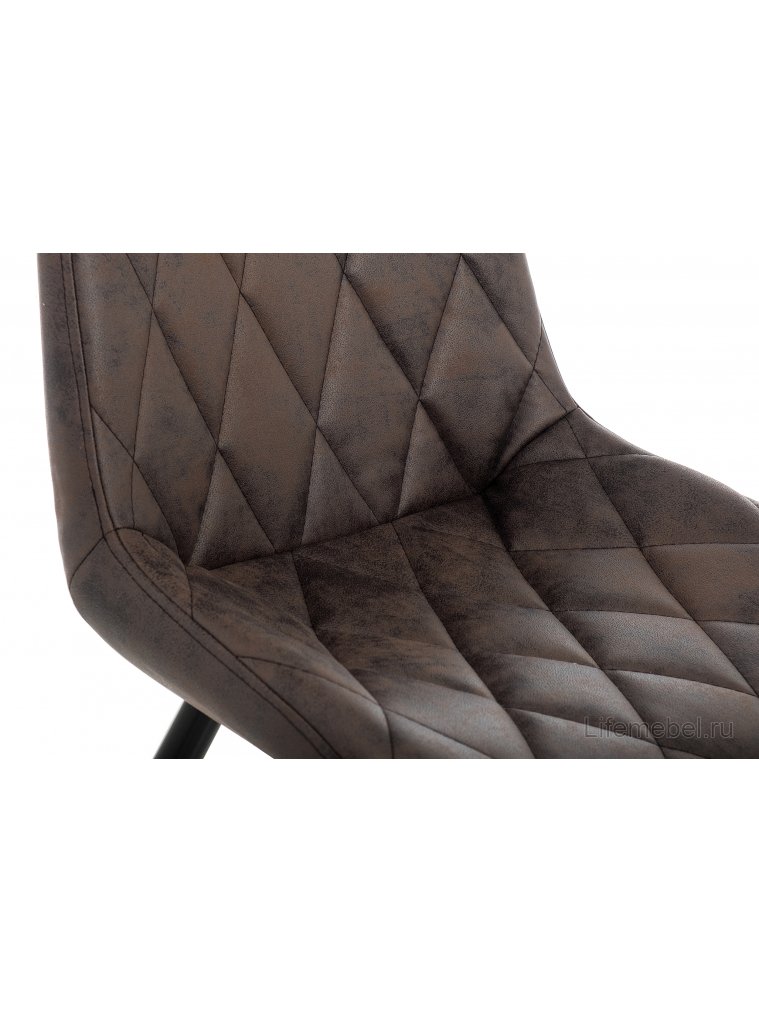 Стул Fox black / dark brown