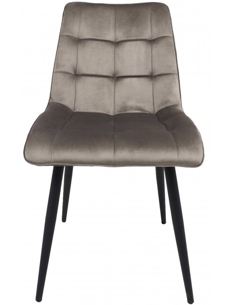 Стул на металлокаркасе Fred new бежевый / черный