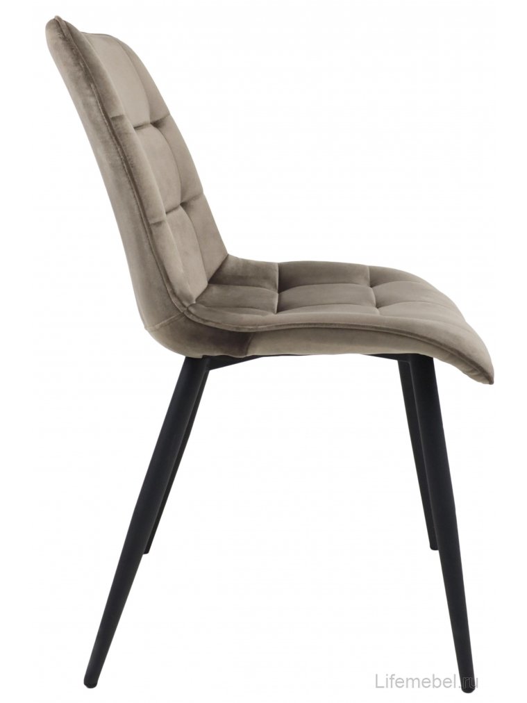 Стул на металлокаркасе Fred new бежевый / черный