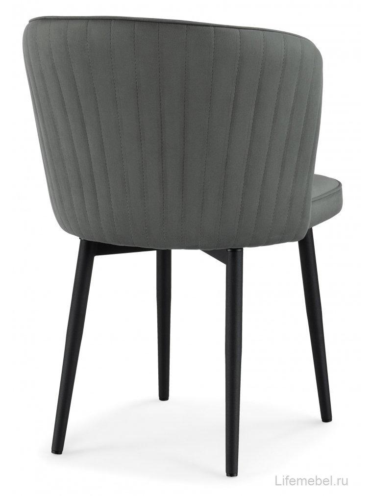 Стул на металлокаркасе Фрибур крутящийся MR-11 / черный