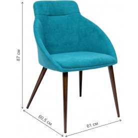 Стул на металлокаркасе Кинги