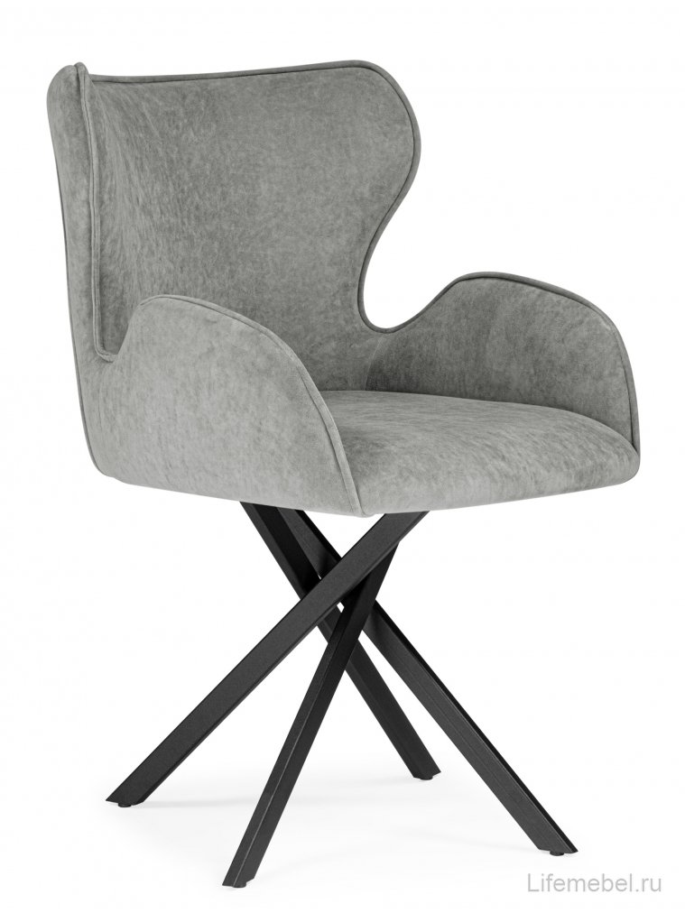 Стул Карлайл антрацитовый brendy stone 28 / черный