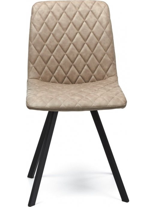 Стул на металлокаркасе Mate сизо-табачный