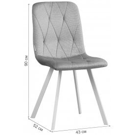 Стул на металлокаркасе C923/DC813