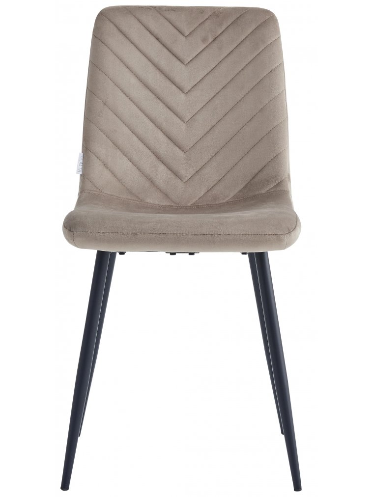 Стул на металлокаркасе Bianca DC212 мокко G62-13 / черный