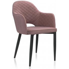 Стул на металлокаркасе Vener light purple