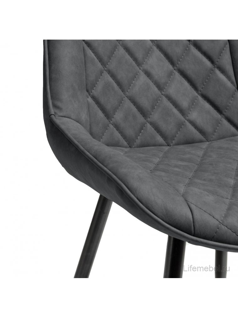 Стул на металлокаркасе Affair графитовый