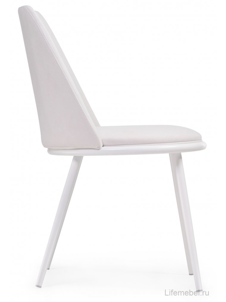 Стул на металлокаркасе Алдис катания вайт / белый матовый