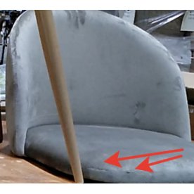 Стул на металлокаркасе Aldo