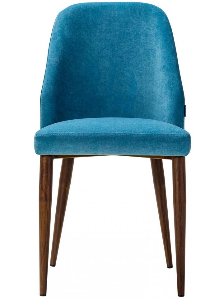 Стул на металлокаркасе Alen блю